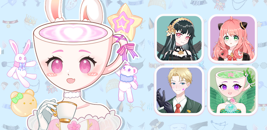 Anime Avatar Maker Creator MOD APK 3.4 [Skin Unlocked]