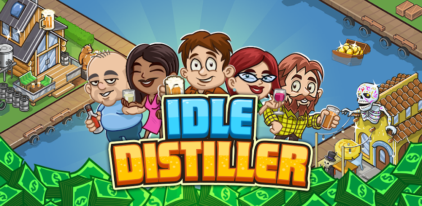 Idle Distiller Tycoon MOD APK 3.27.4 [Free Upgrade]