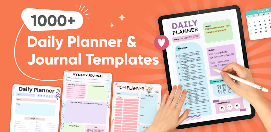 Daily Planner and Journal MOD APK 65.0 [Unlocked Pro]